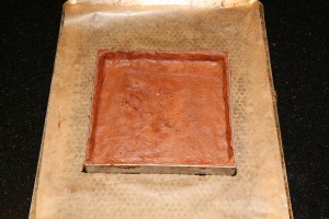 La pâte est prête à être enfournée